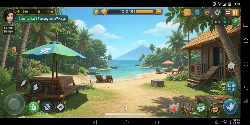 Tampilan gameplay ID098 yang menarik dan penuh warna.