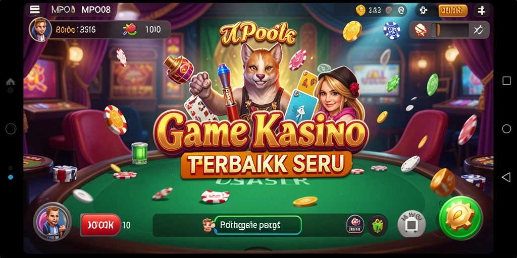 Screenshot gameplay MPO08 menampilkan aksi seru permainan Kasino.