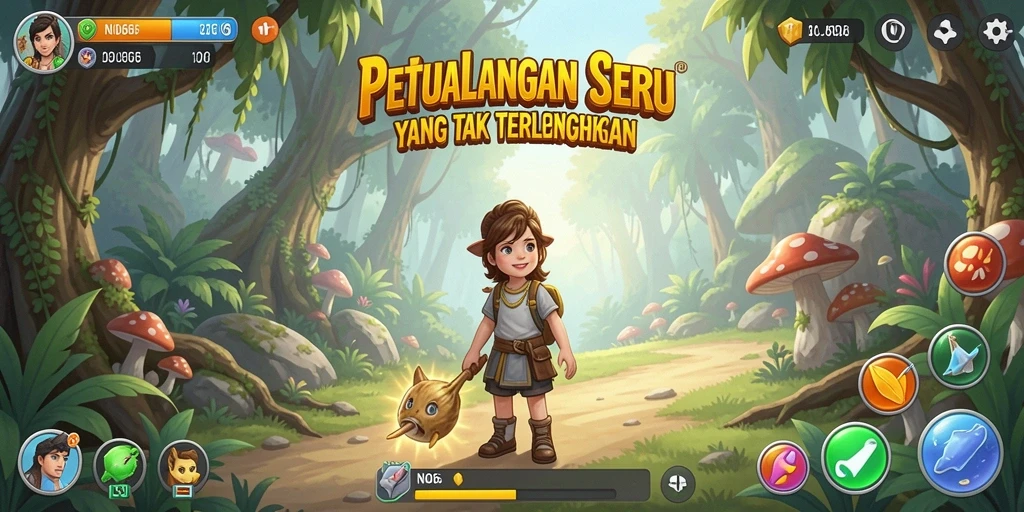 Gameplay menarik N06 dengan tantangan petualangan yang mendebarkan.