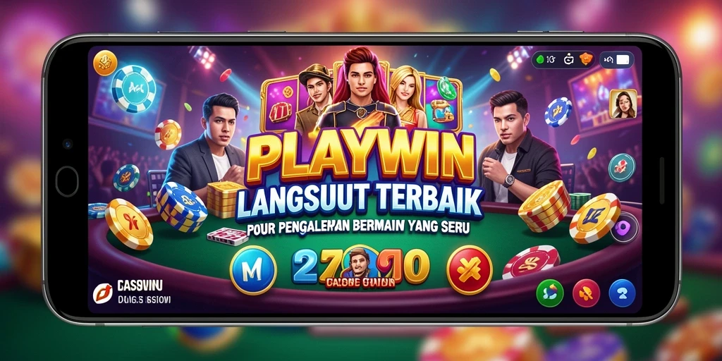 Gameplay menarik pada aplikasi Live Casino PLAYWIN dengan dealer langsung.