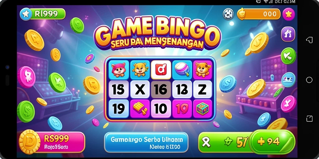 Tampilan gameplay RR999 yang menarik dengan suasana Bingo yang seru.