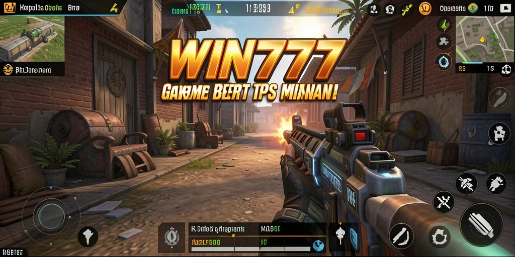 Tampilan gameplay <strong>WIN777</strong> yang mendebarkan dalam pertempuran TPS.